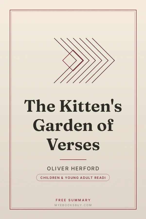 Cover of The Kitten's Garden of Verses