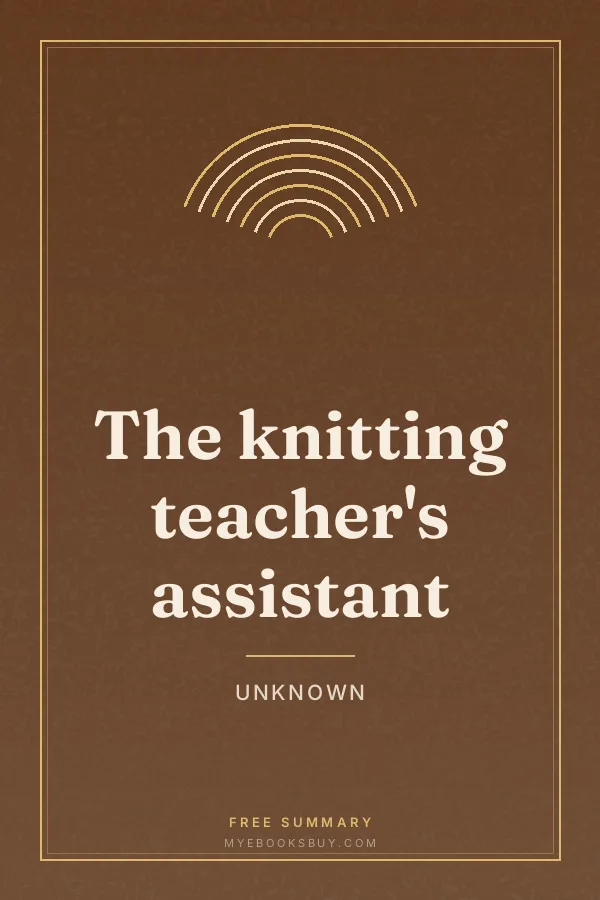 Cover of The knitting teacher's assistant