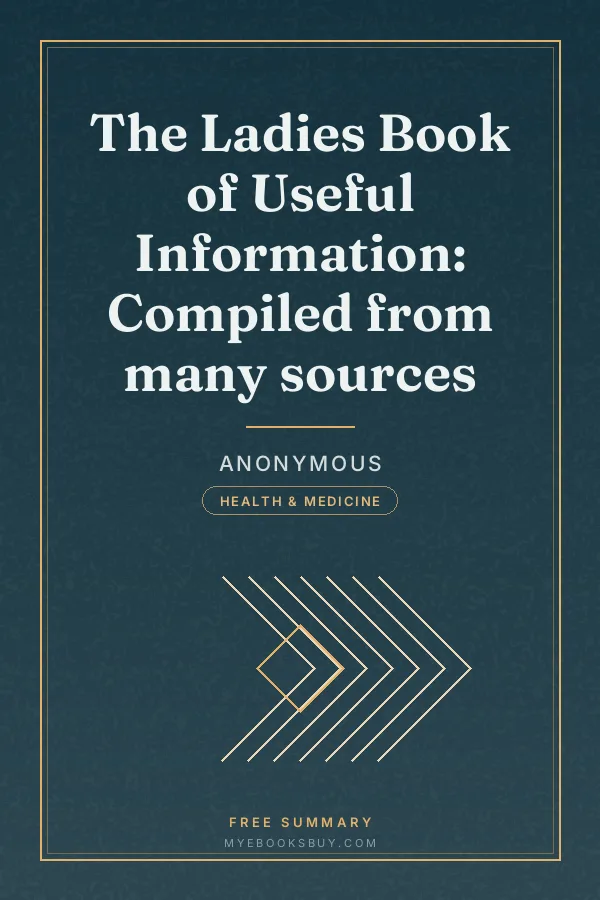 Cover of The Ladies Book of Useful Information: Compiled from many sources