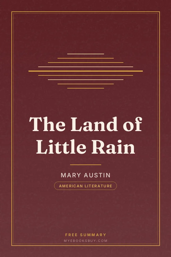 Cover of The Land of Little Rain