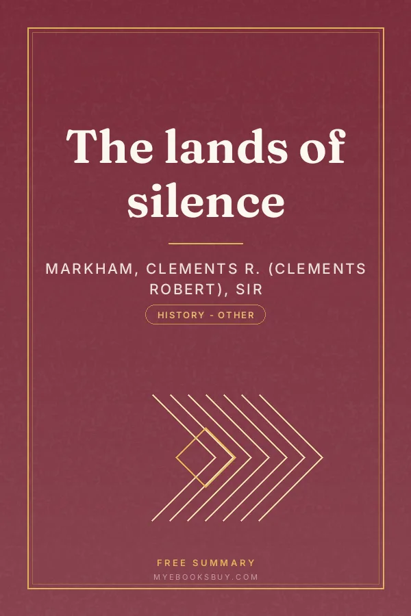 Cover of The lands of silence