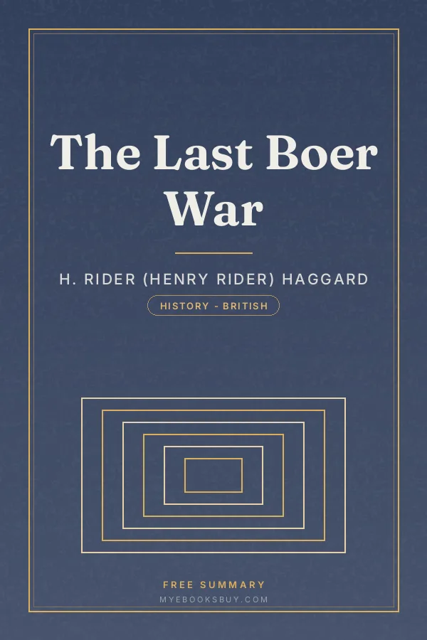 Cover of The Last Boer War