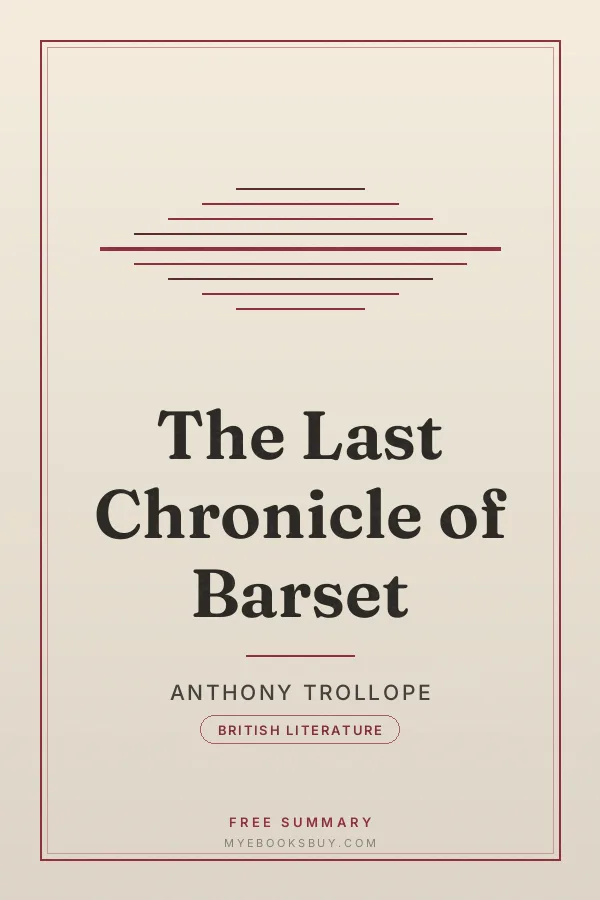 Cover of The Last Chronicle of Barset