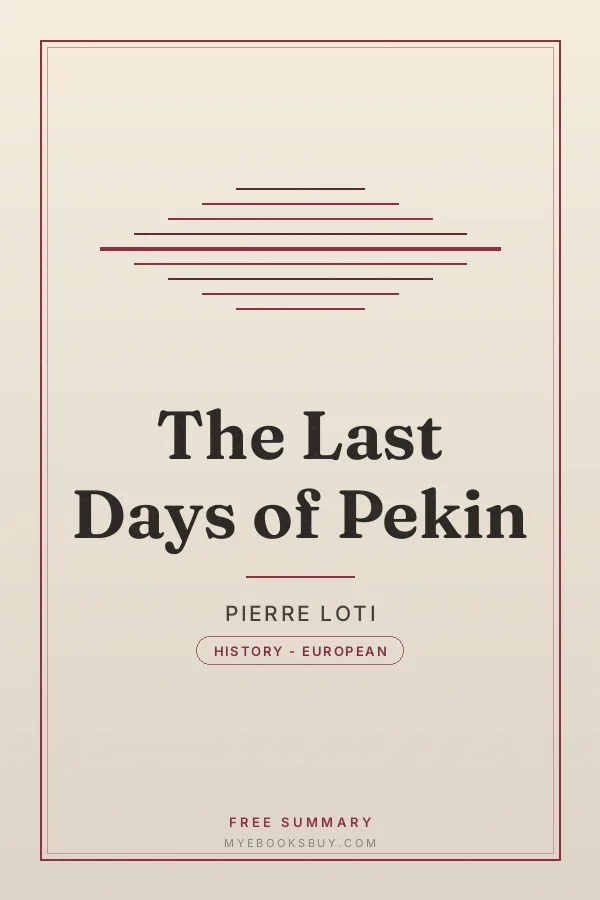 Cover of The Last Days of Pekin