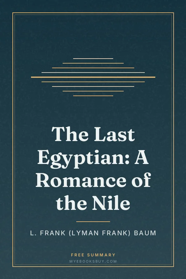 Cover of The Last Egyptian: A Romance of the Nile