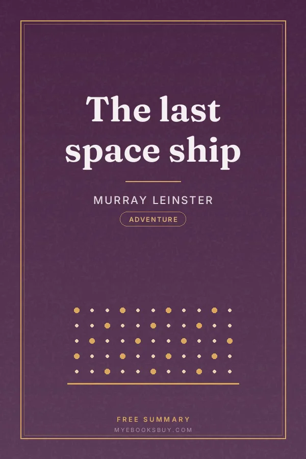 Cover of The last space ship
