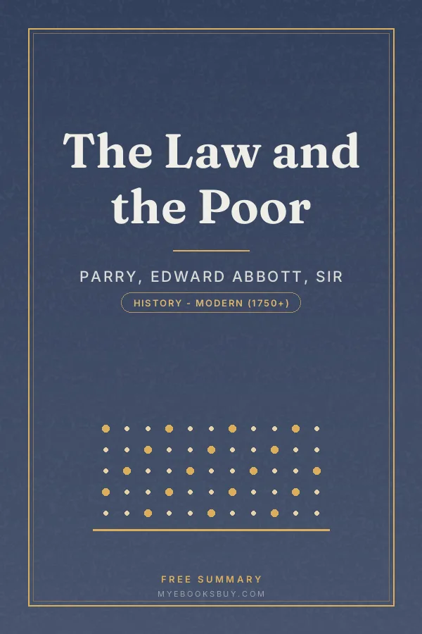 Cover of The Law and the Poor