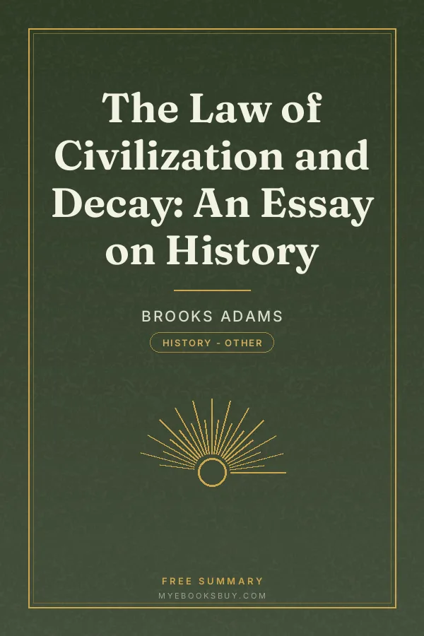 Cover of The Law of Civilization and Decay: An Essay on History