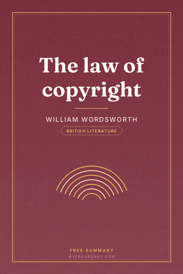 Cover of The law of copyright