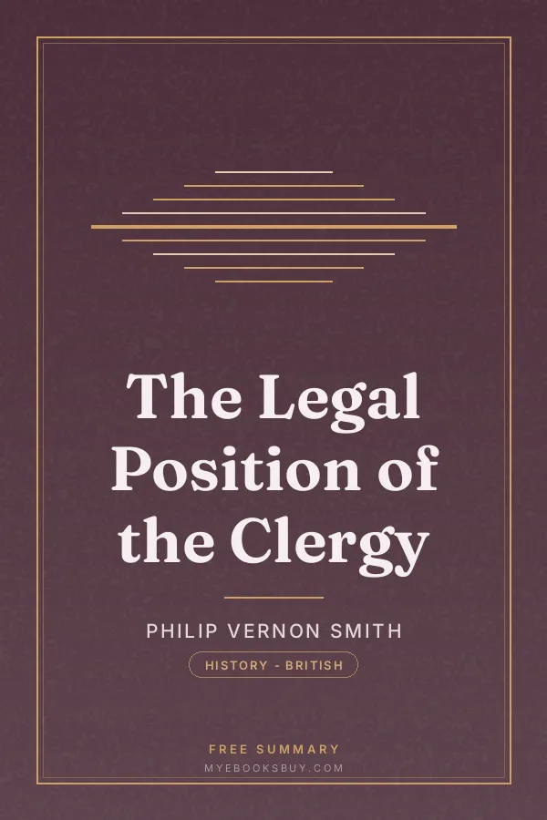 Cover of The Legal Position of the Clergy