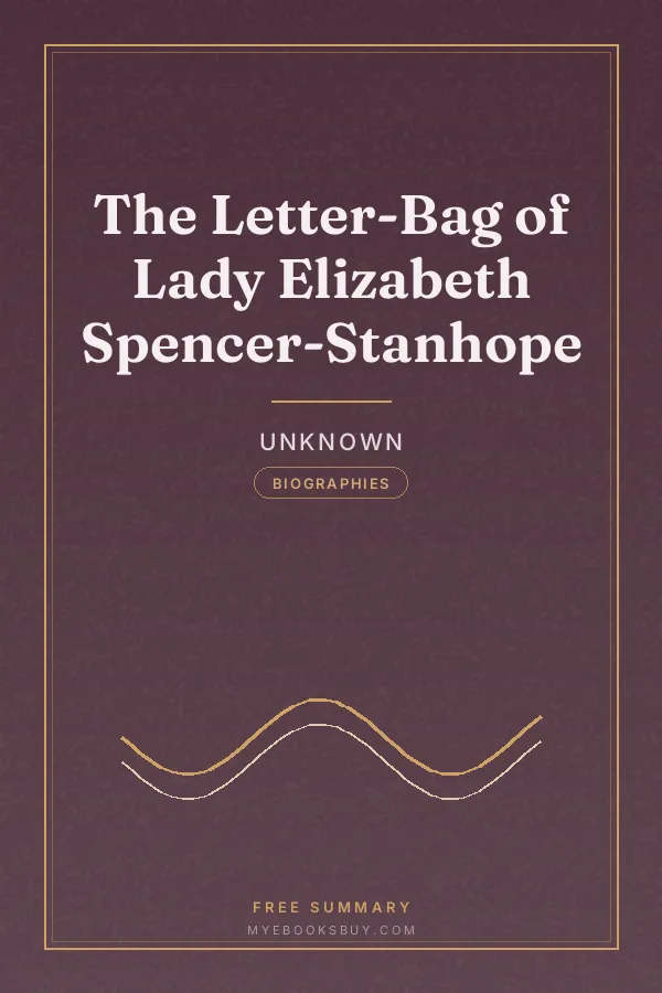 Cover of The Letter-Bag of Lady Elizabeth Spencer-Stanhope