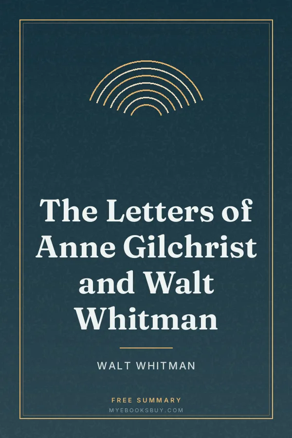 Cover of The Letters of Anne Gilchrist and Walt Whitman