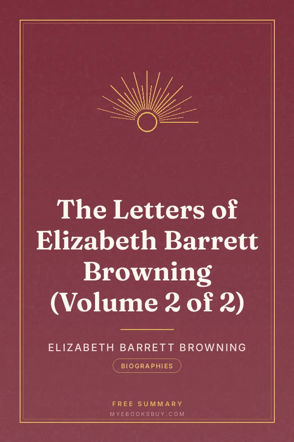 Cover of The Letters of Elizabeth Barrett Browning (Volume 2 of 2)
