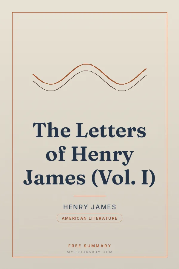 Cover of The Letters of Henry James (Vol. I)