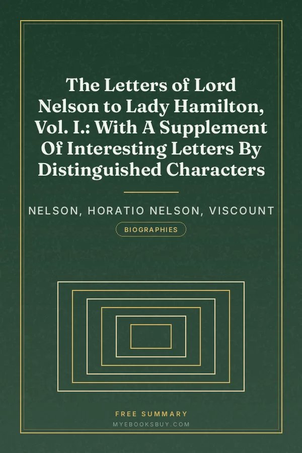 Cover of The Letters of Lord Nelson to Lady Hamilton, Vol. I.: With A Supplement Of Interesting Letters By Distinguished Characters