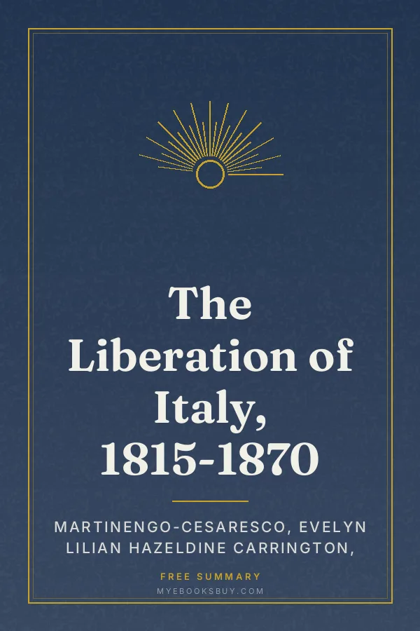Cover of The Liberation of Italy, 1815-1870