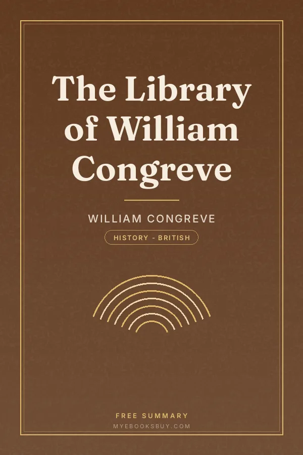 Cover of The Library of William Congreve