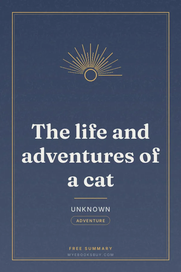 Cover of The life and adventures of a cat