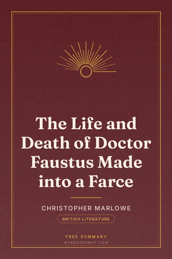 Cover of The Life and Death of Doctor Faustus Made into a Farce
