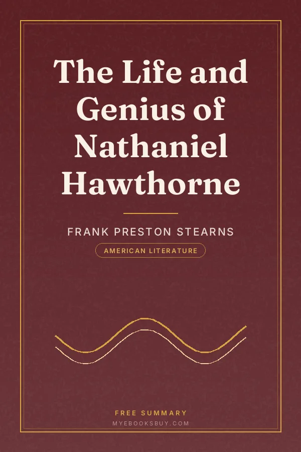 Cover of The Life and Genius of Nathaniel Hawthorne