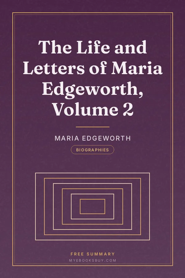 Cover of The Life and Letters of Maria Edgeworth, Volume 2
