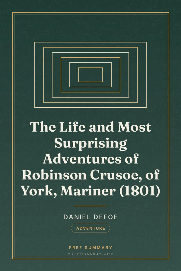 Cover of The Life and Most Surprising Adventures of Robinson Crusoe, of York, Mariner (1801)