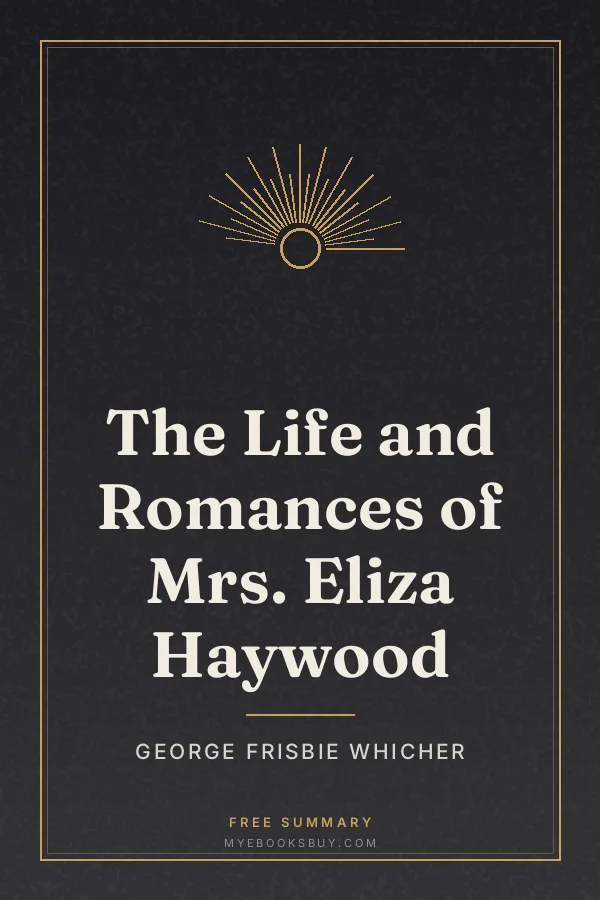 Cover of The Life and Romances of Mrs. Eliza Haywood