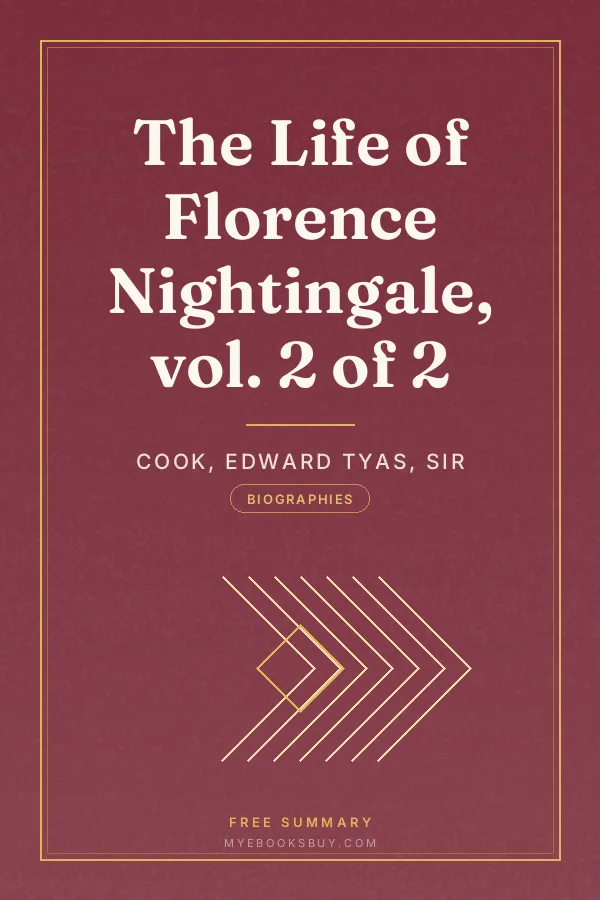 Cover of The Life of Florence Nightingale, vol. 2 of 2