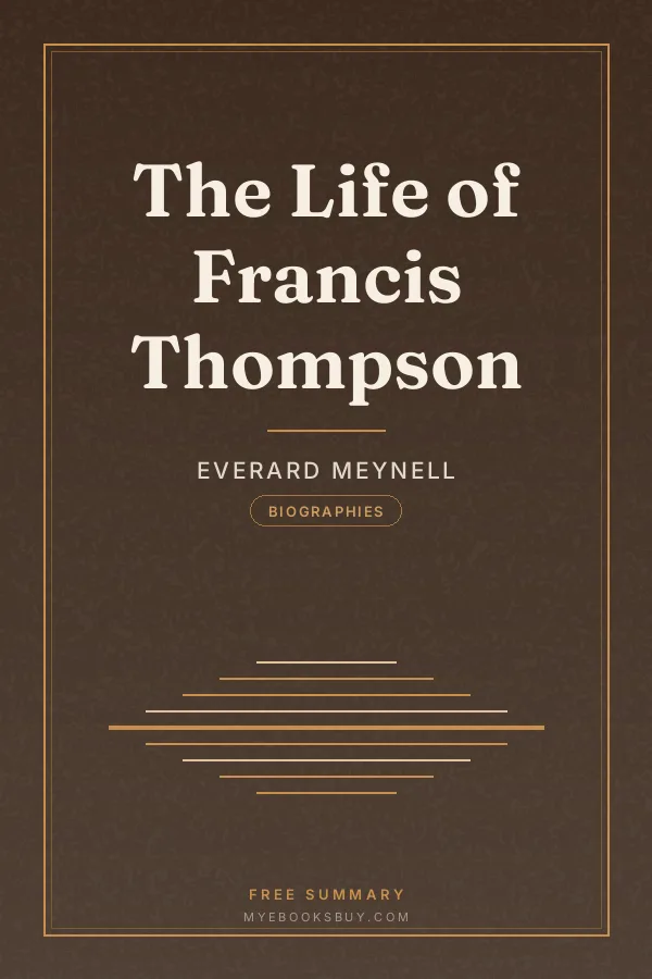 Cover of The Life of Francis Thompson