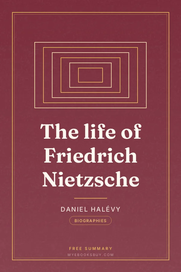 Cover of The life of Friedrich Nietzsche