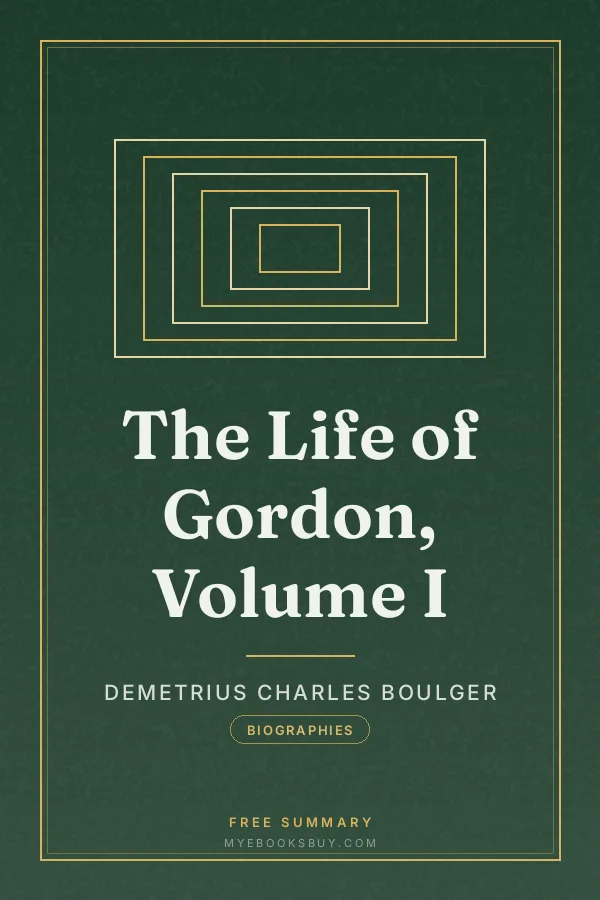 Cover of The Life of Gordon, Volume I