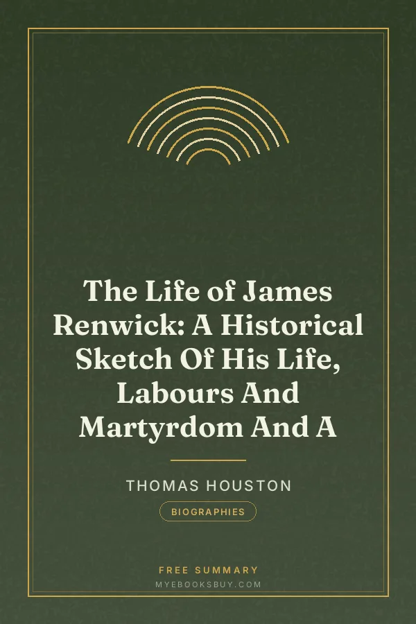Cover of The Life of James Renwick: A Historical Sketch Of His Life, Labours And Martyrdom And A