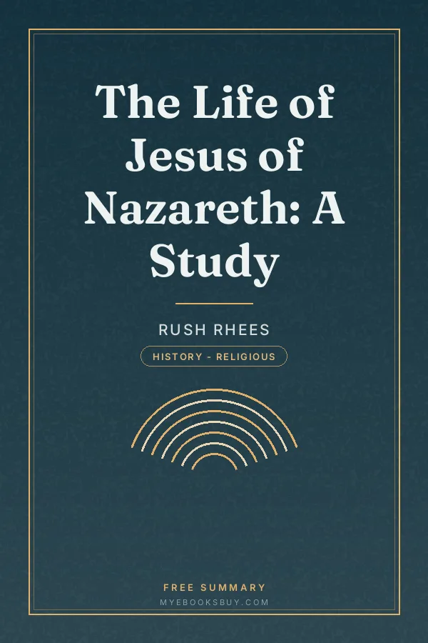 Cover of The Life of Jesus of Nazareth: A Study