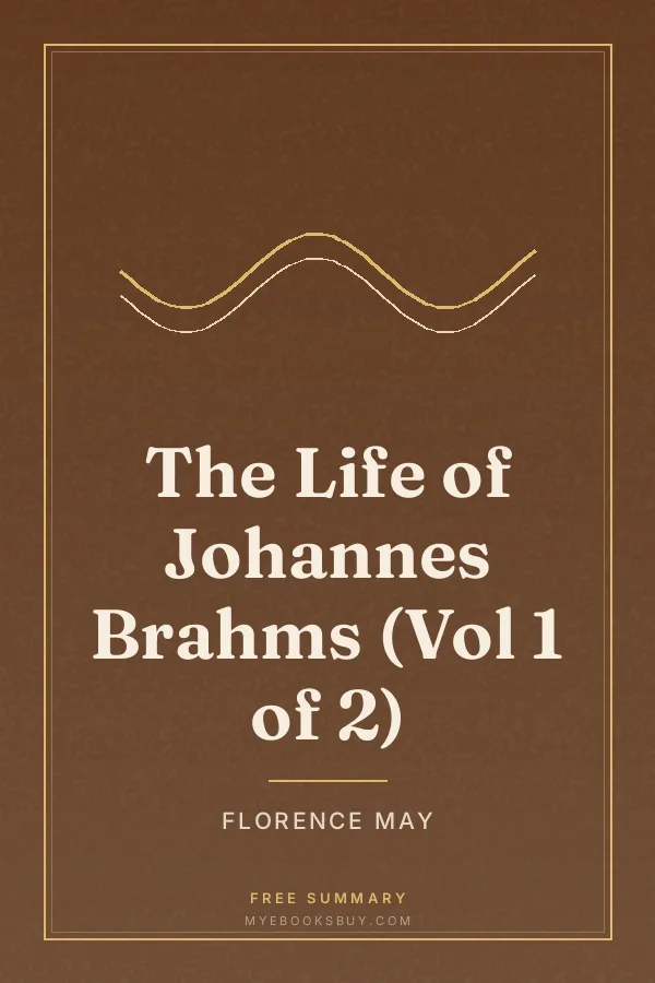 Cover of The Life of Johannes Brahms (Vol 1 of 2)