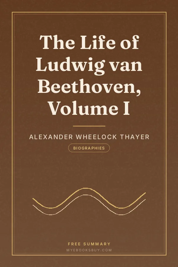 Cover of The Life of Ludwig van Beethoven, Volume I