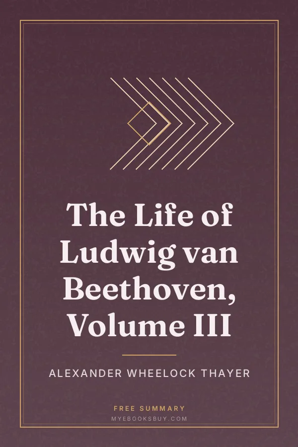 Cover of The Life of Ludwig van Beethoven, Volume III