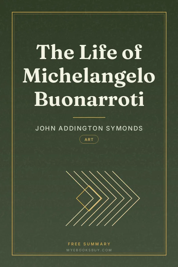 Cover of The Life of Michelangelo Buonarroti
