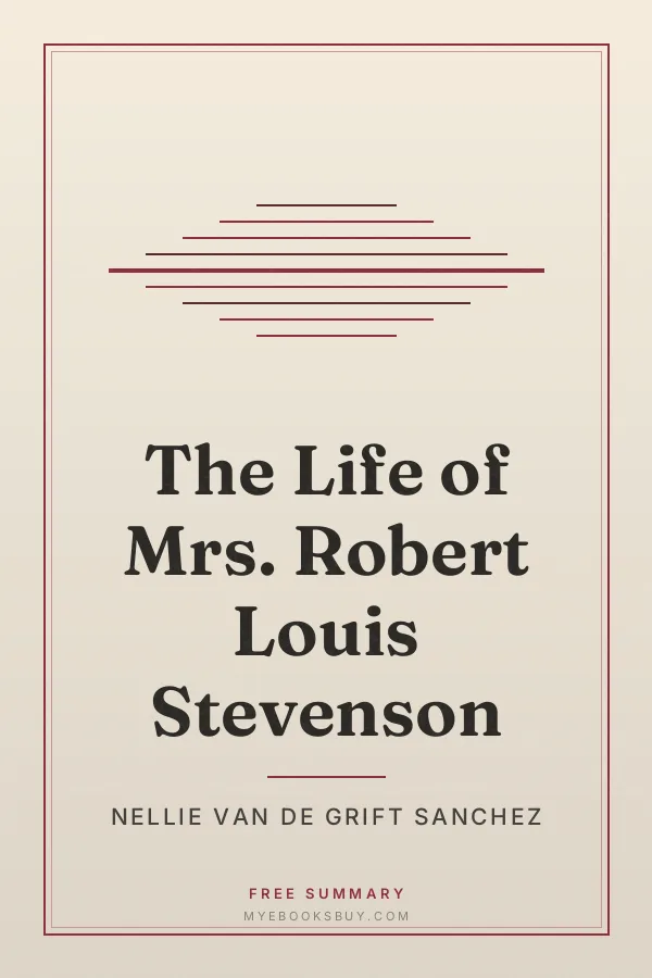 Cover of The Life of Mrs. Robert Louis Stevenson