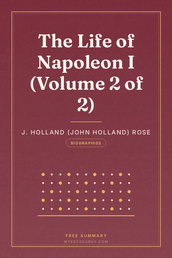 Cover of The Life of Napoleon I (Volume 2 of 2)