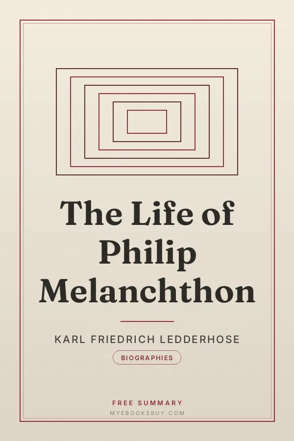Cover of The Life of Philip Melanchthon