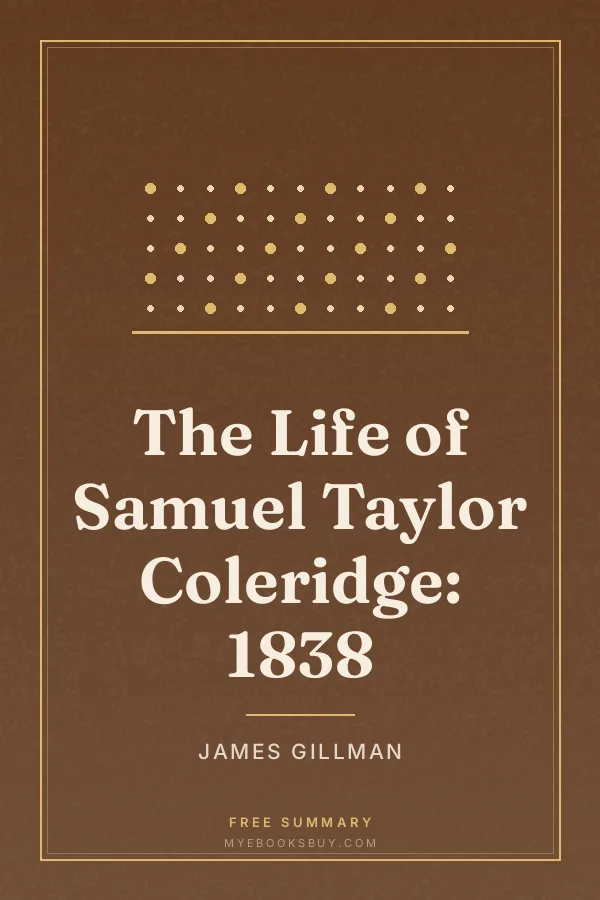 Cover of The Life of Samuel Taylor Coleridge: 1838