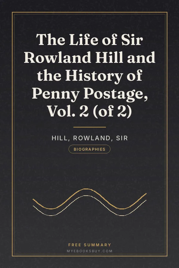 Cover of The Life of Sir Rowland Hill and the History of Penny Postage, Vol. 2 (of 2)
