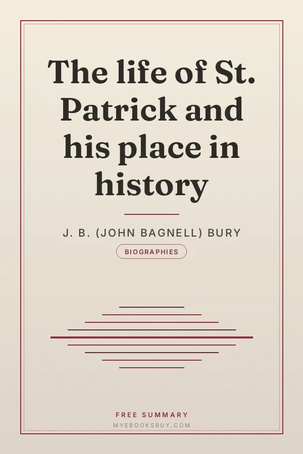 Cover of The life of St. Patrick and his place in history