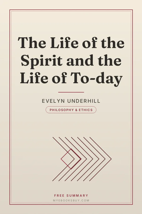 Cover of The Life of the Spirit and the Life of To-day