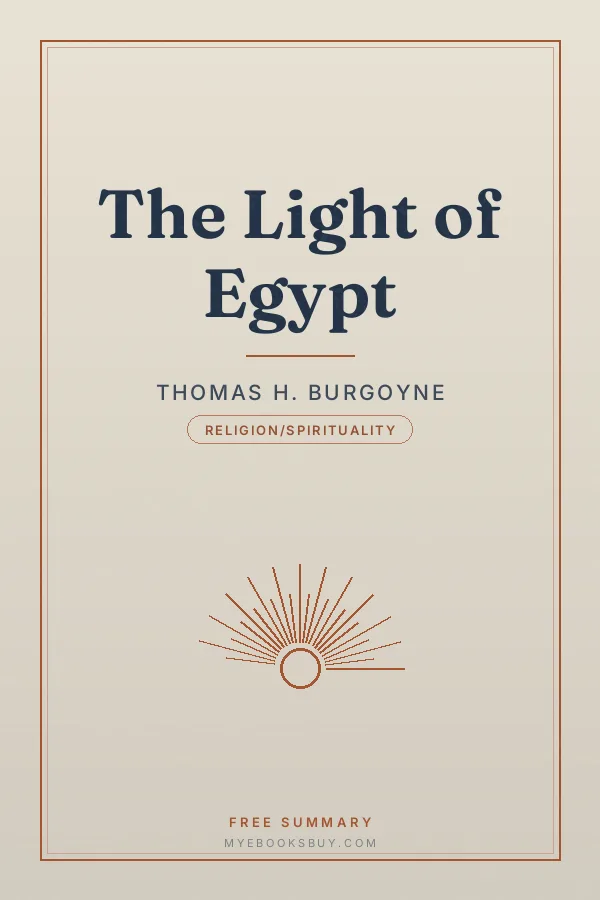 Cover of The Light of Egypt