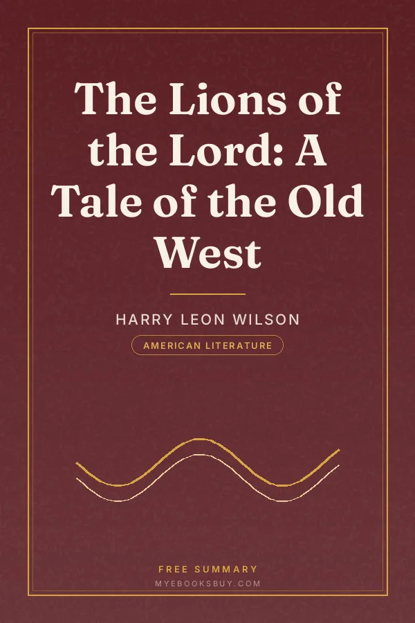 Cover of The Lions of the Lord: A Tale of the Old West