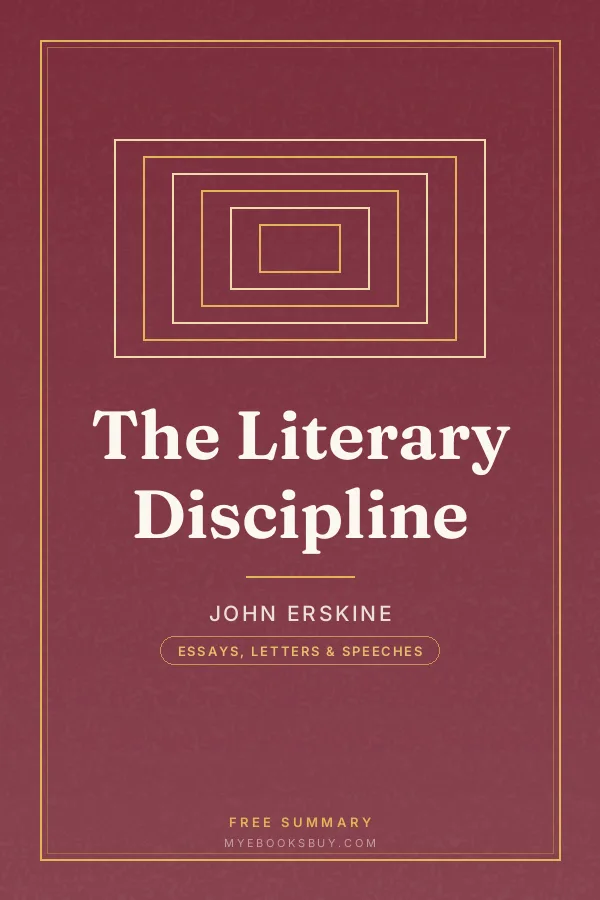 Cover of The Literary Discipline