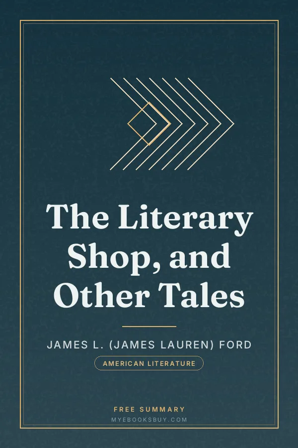 Cover of The Literary Shop, and Other Tales
