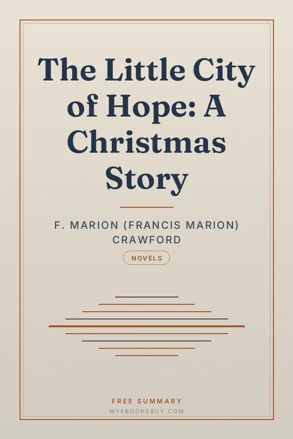 Cover of The Little City of Hope: A Christmas Story