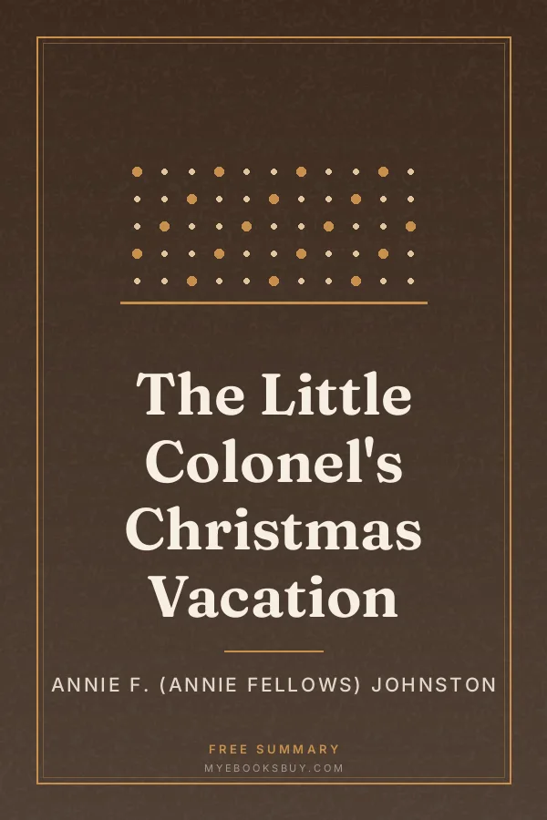 Cover of The Little Colonel's Christmas Vacation